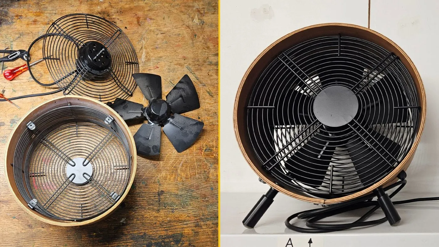 FlickWerk Bern – Ventilator „Otto“ dreht wieder – sanfte Brise