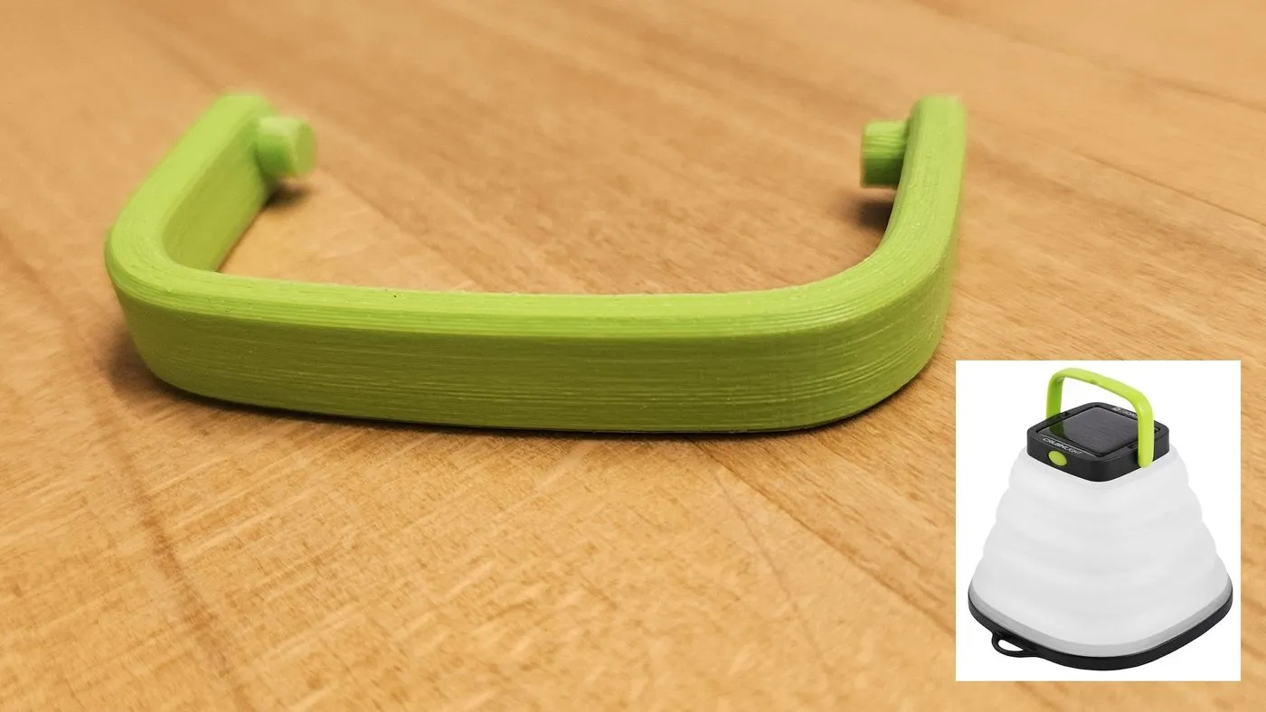 FlickWerk Bern – Solarlampe: Neuer Haltebügel aus dem 3D-Drucker