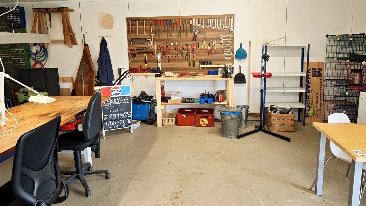 FlickWerk Bern – Unsere Werkstatt